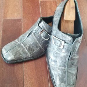 COPY - mens genuine alligator shoes size 12